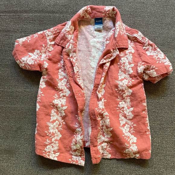 Old Navy Short-Sleeve Printed Linen-Blend
Shirt & Shorts Set for Baby - Picture 4 of 8
